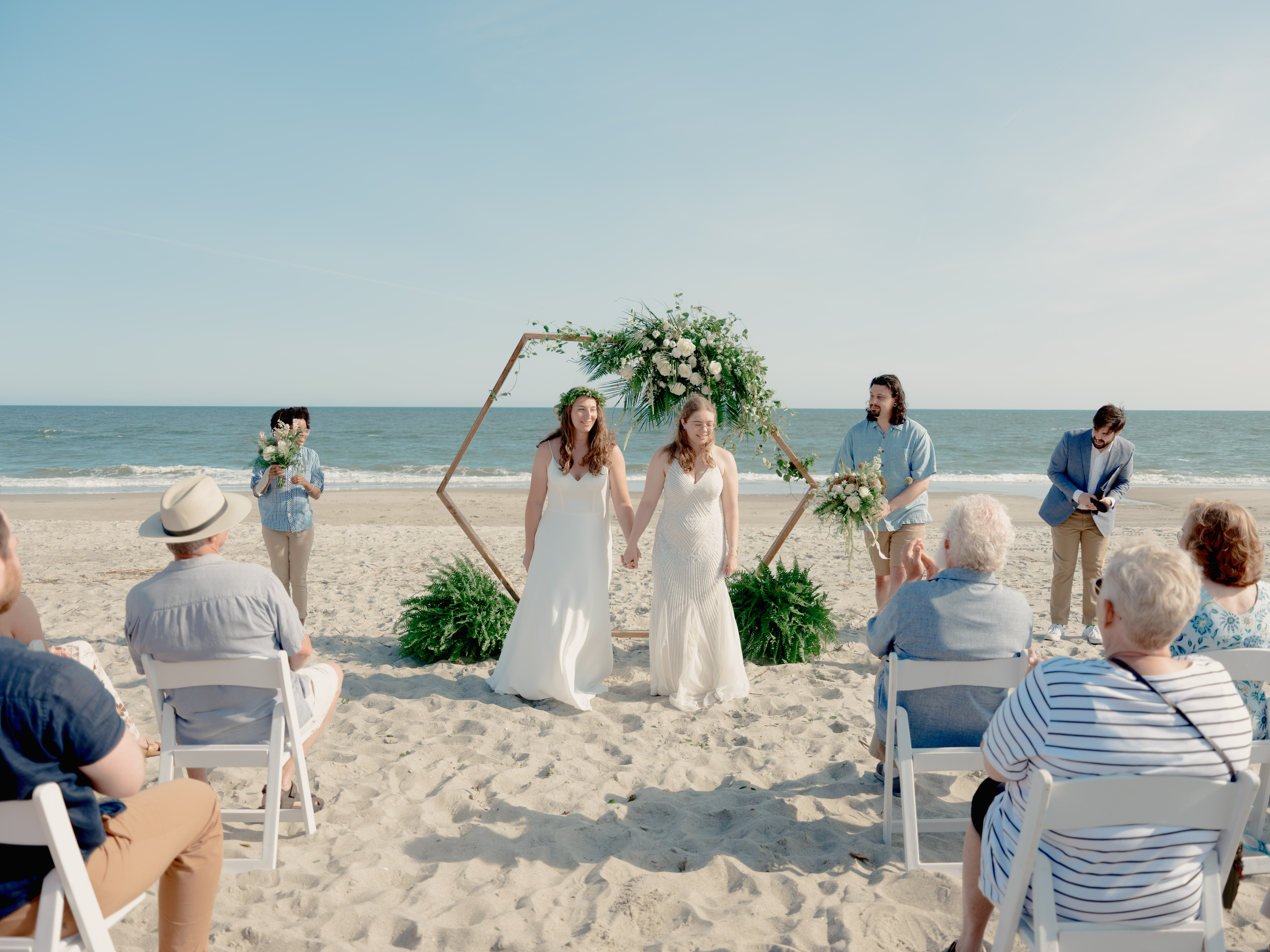 Joyful celebration moment